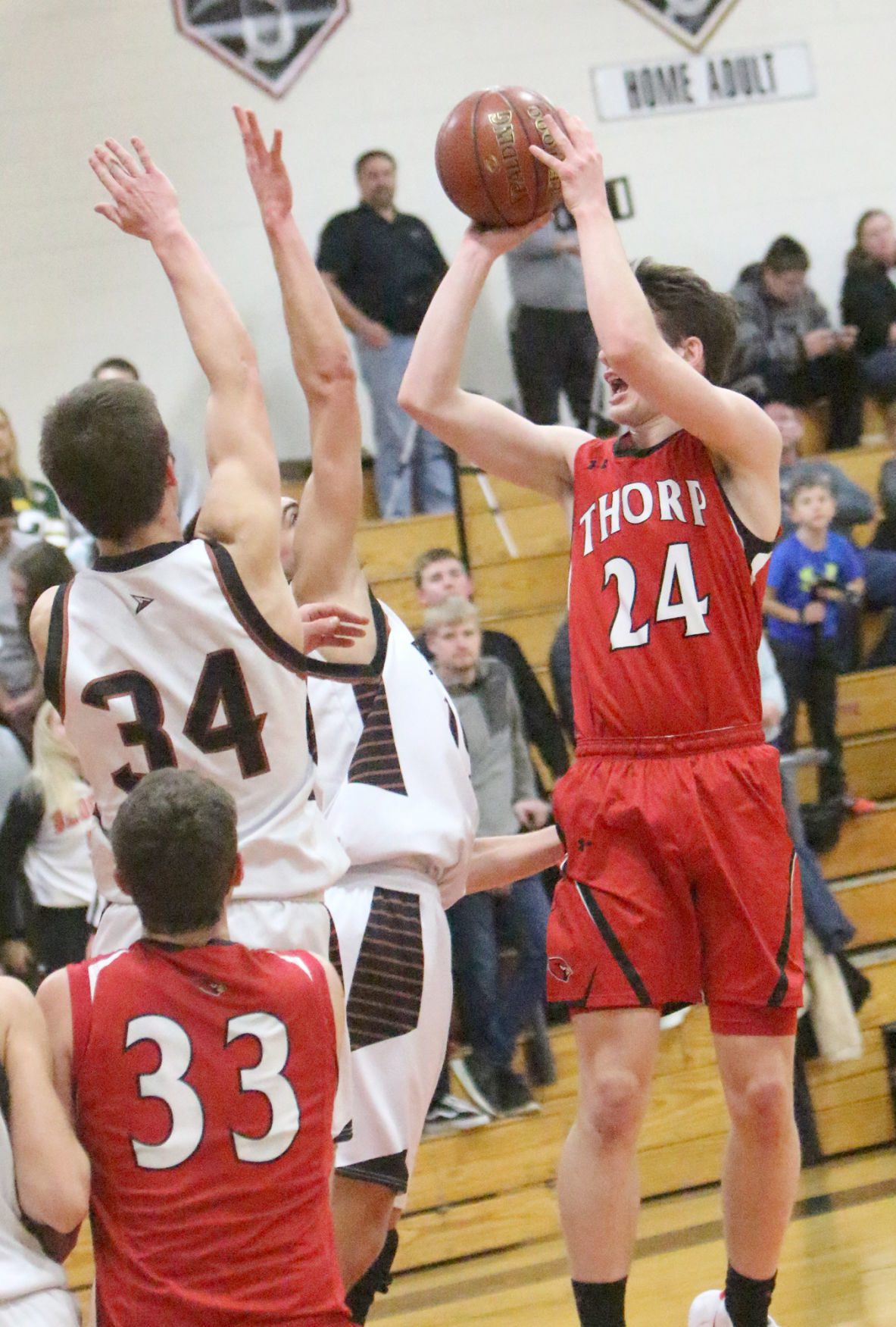 Thorp at Bloomer boys basketball 1-13-20